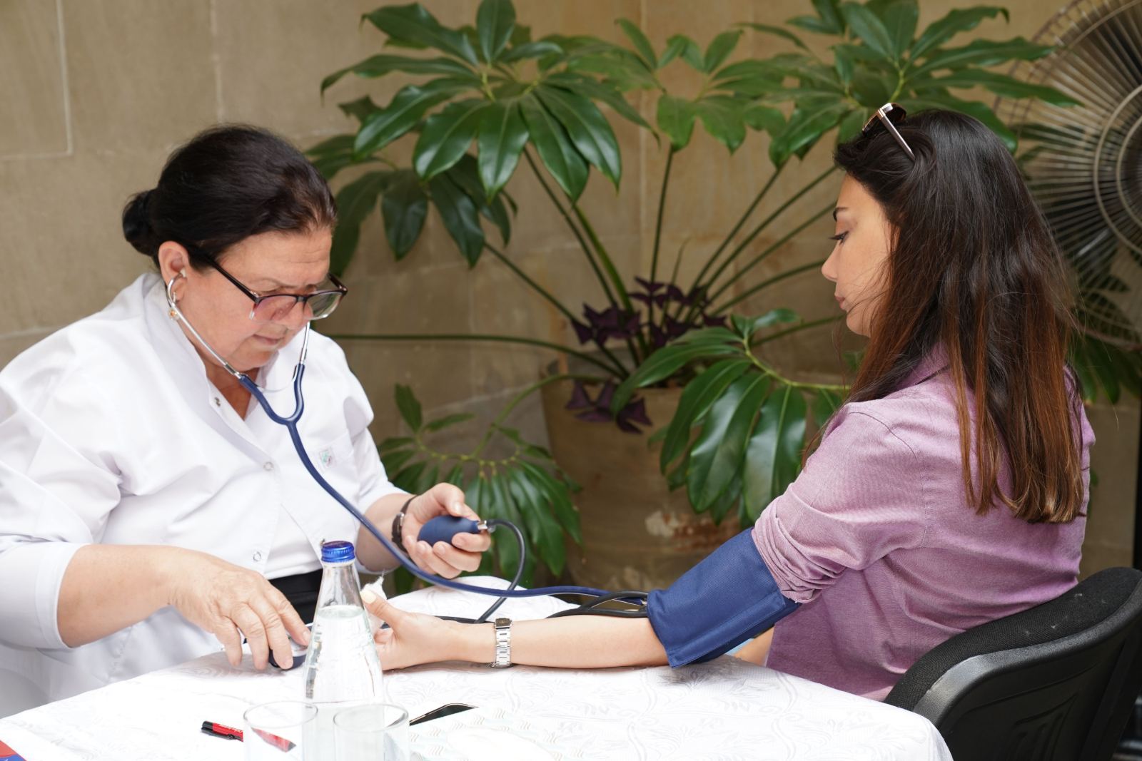 Feria de salud en oficina